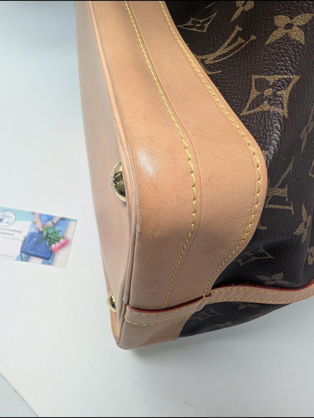 Louis Vuitton Brown‎ Monogram Noé Drawstring Bucket Bag - Picture 15 of 16